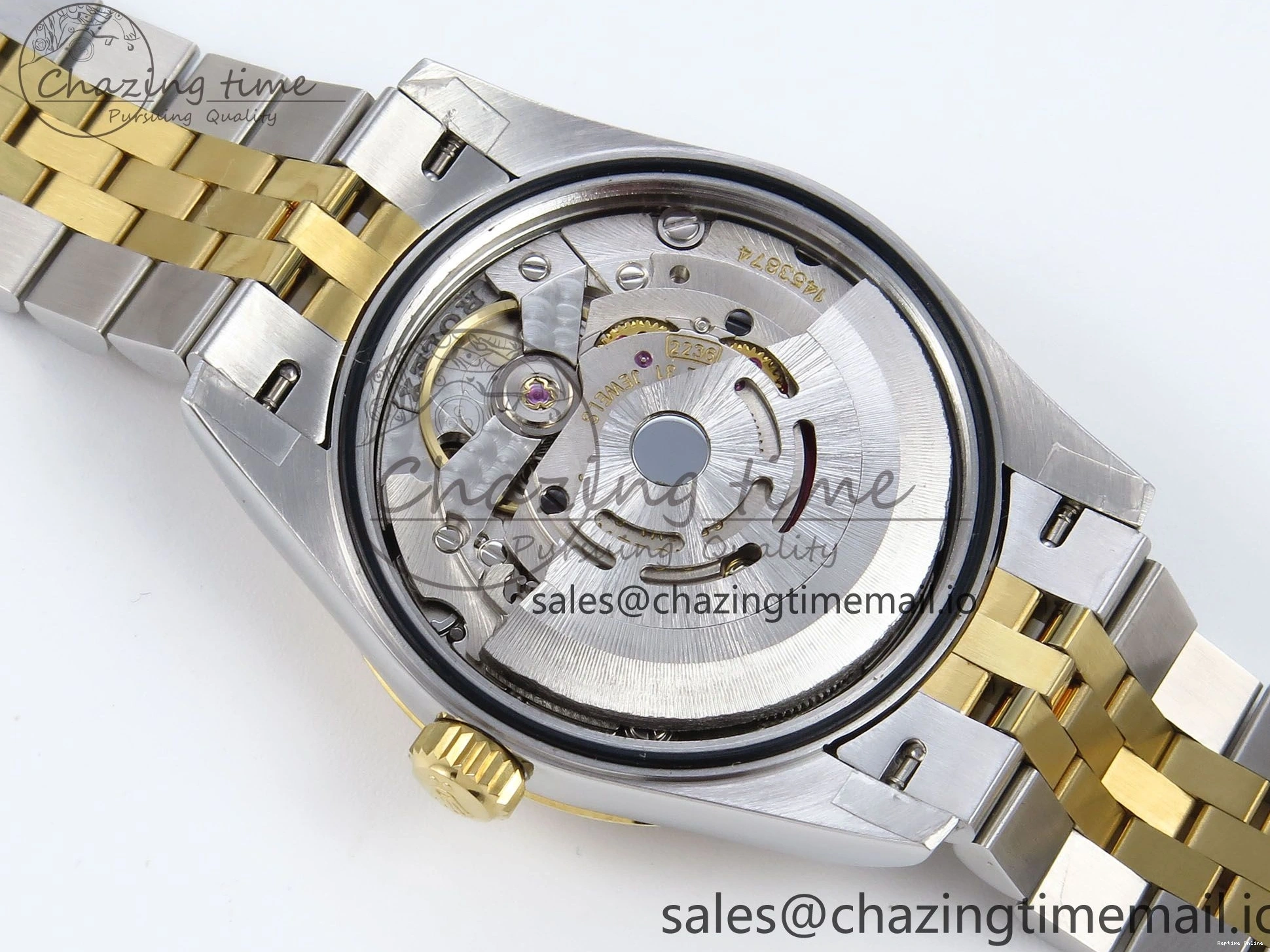 0513 Attractive DateJust 31 278383RBR JARF 1:1 Best Edition 904L Steel Gray Roman Diamonds Dial on SS YG Jubilee Bracelet HZ 880